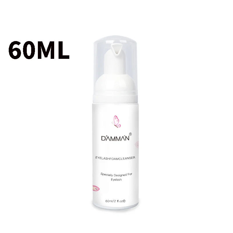 5pcs Eyelash Extensions Concentrate Shampoo Mousse Eyelash Extension Glue Eye Lash Cleaning No Stimulation Makeup Remove Mousse 2