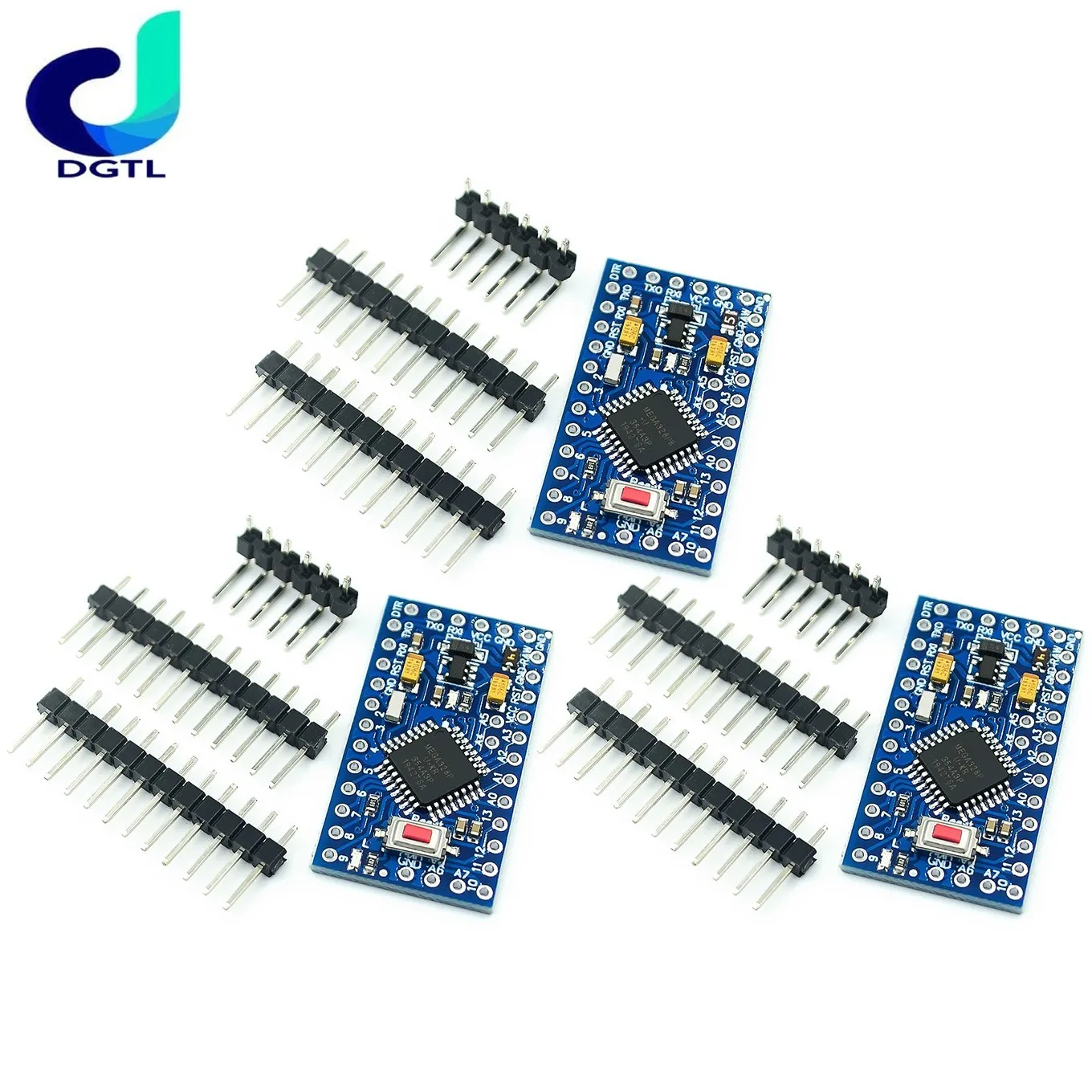 Arduino Module Pro Mini 328 Mini 3.3V/8M 5V/16M ATMEGA328 ATMEGA168P 3.3/8M 5V/16M ATMEGA328P-AU 3.3V/8MHz 5V/16MHZ for Arduino