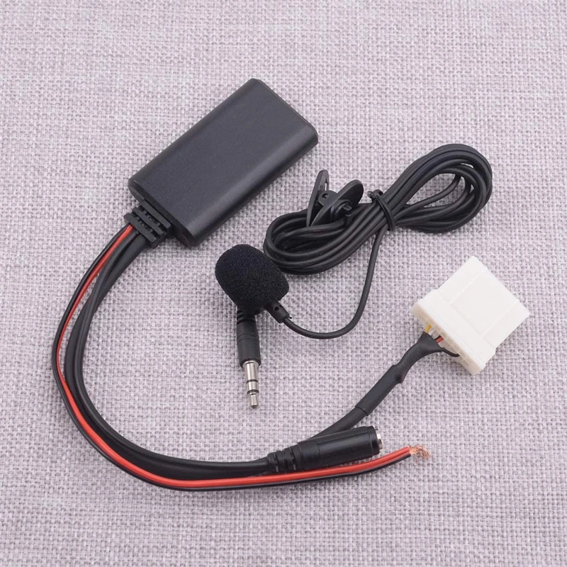 Cavo del microfono-bluetooth rx8-KIMISS AUX-in Cavo adattatore per auto Bluetooth 5.0 Microfono adatto per Mazda 2 3 5 6 RX8