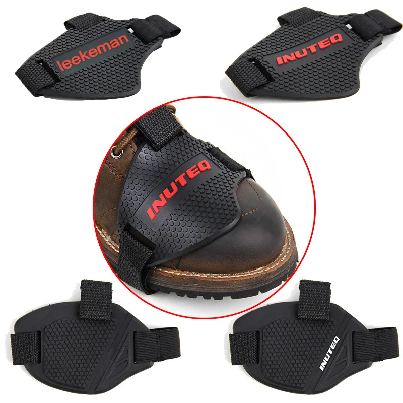 Motorcycle Shoe Cover Protection Gear Shift Pad Anti-skid Adjustable Shifter Boot Protector