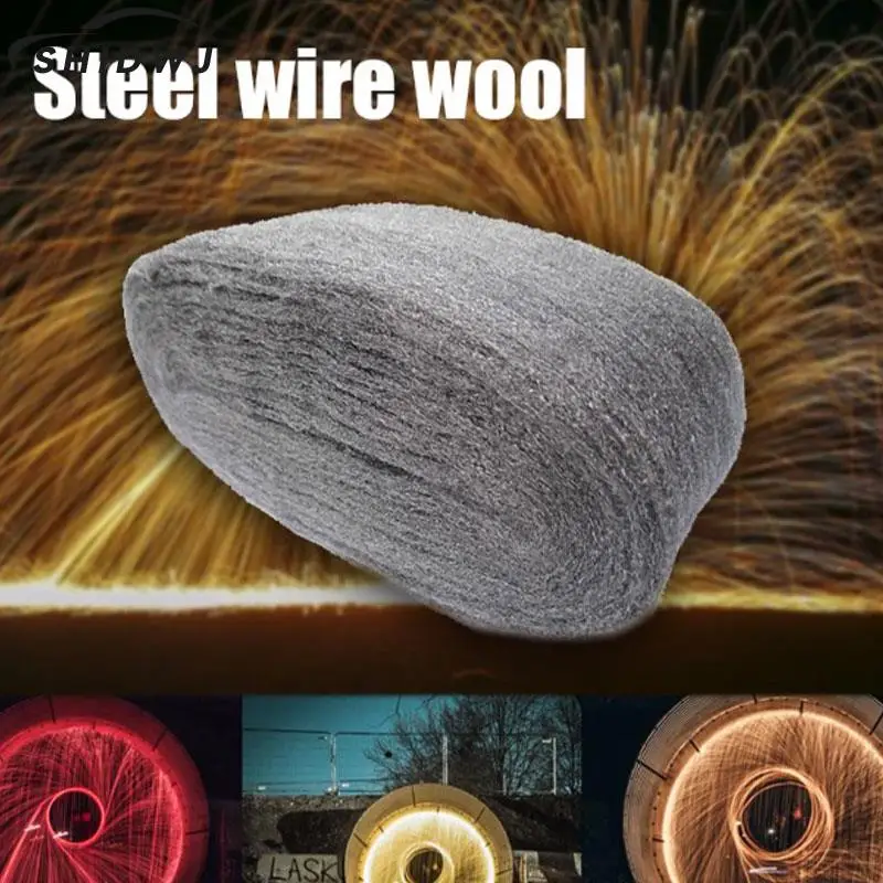 Portable Steel Wire Wool Grade 0000 For Polishing Cleaning W4N5 T1Y5 X1M1 