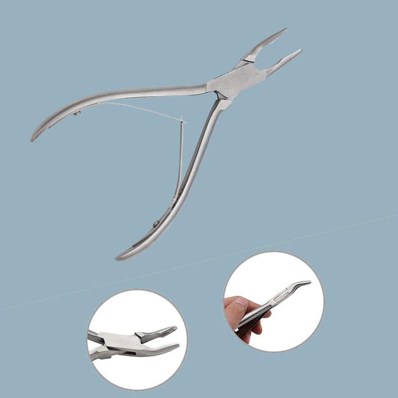 

Dental Bone Rongeur Plier Orthodontic Instrument Dentist Curved Bone Rongeur Plier Forcep Surgical Lab Tool