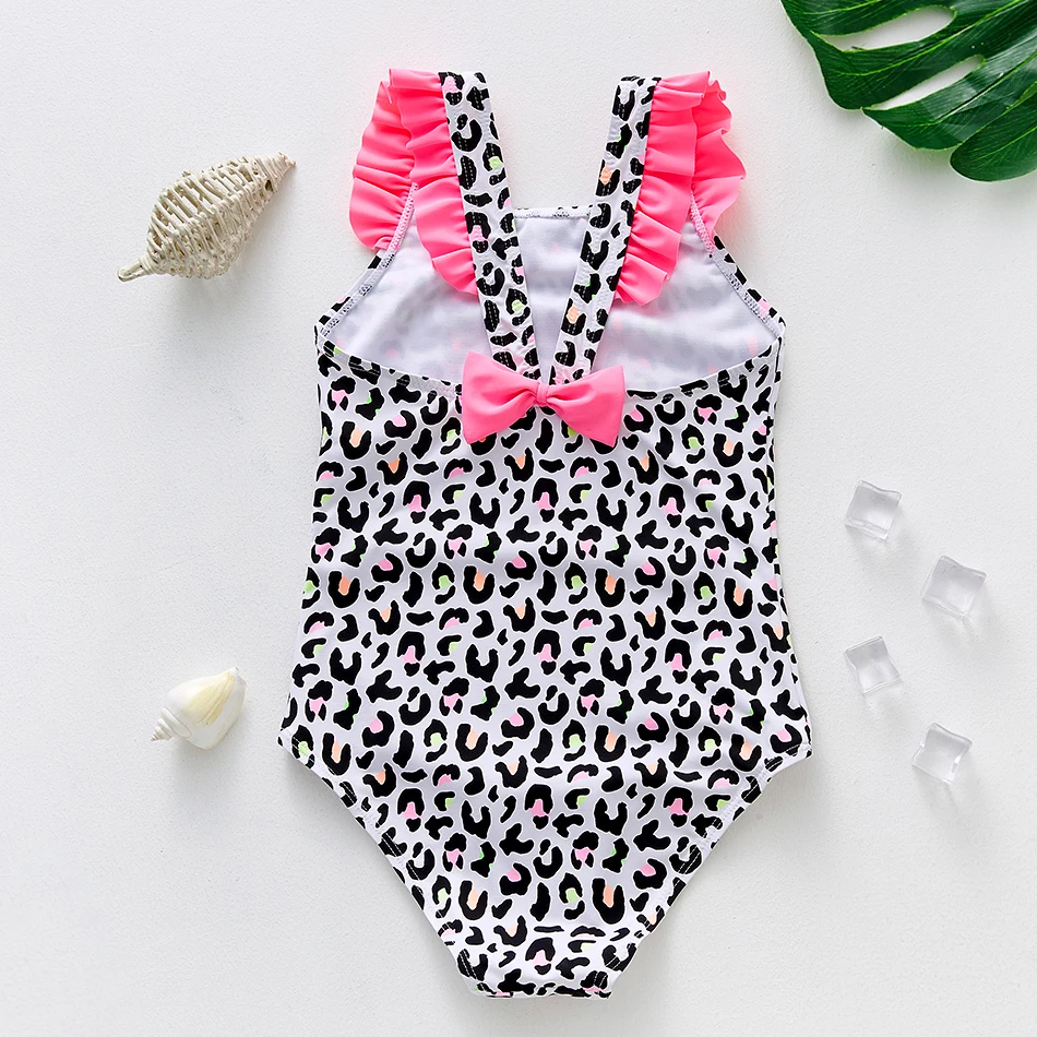 Children Swimsuits children swimsuits children swimsuit Girls Swimwear 2~10Year Toddler Baby Girls Swimsuit Leopard print Kids Beachwear