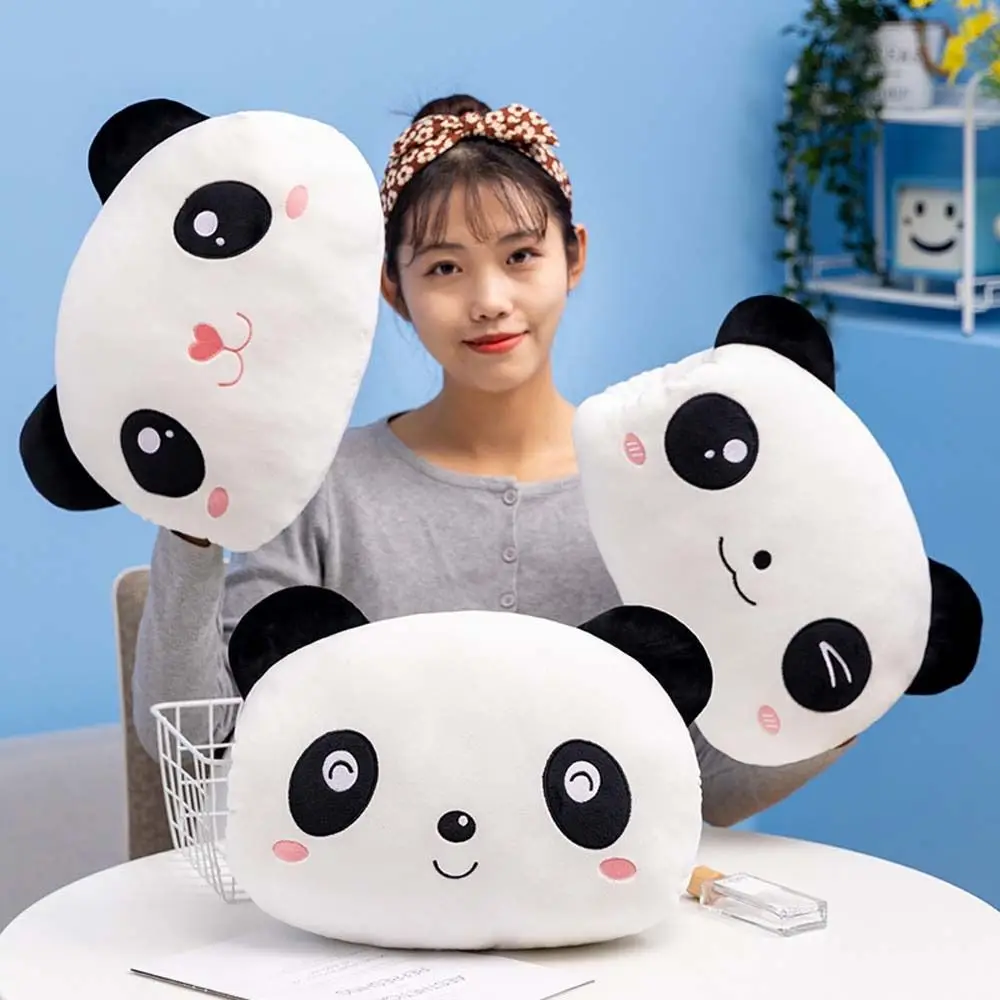 

Toy Winter Hand Covering Home Decoration Sofa Cushion Warm Hand Plush Toy Hand Warmer Pillow Plush Doll Panda Plush Pillow