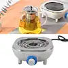 Portable Electric Stove 500W Easy Operation Safe Wide Application Mini Stove Portable Electric Burner For Kitchen EU 220-240V 1