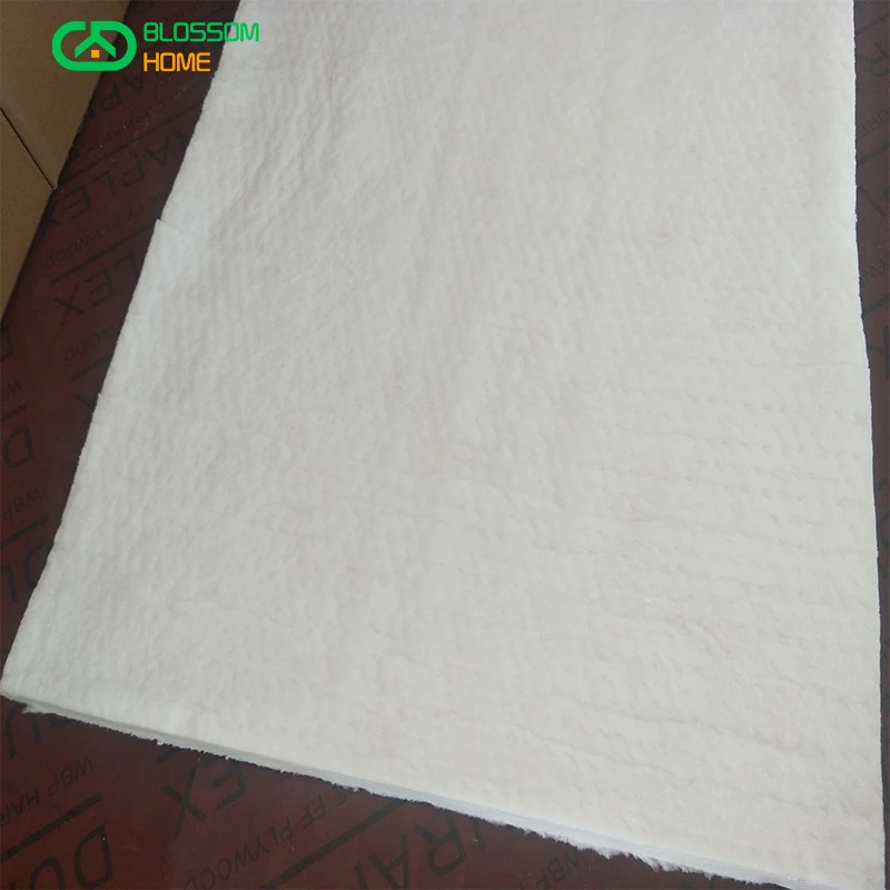 40x40cm Aluminum Silicate Ceramic Fiber Fireproof Cotton Pipeline Refractory Insulation Cotton