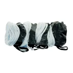 Colorful Craft Weaving Loops Kit - Perfect for Creative DIY Projects and Gifts (Black White 192PCS)