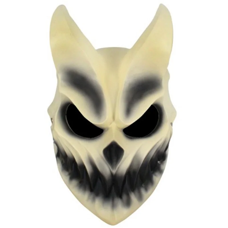 The Son of Darkness Mouth Movable Mask of The Russian Nuclear Death Band Mask Halloween Ball Role Play Horror Prop