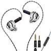TRN SHELL Four-Unit Dynamic Driver Planar Hybrid IEM Earphones with Premium Silver-Plated Hybrid Cable 1