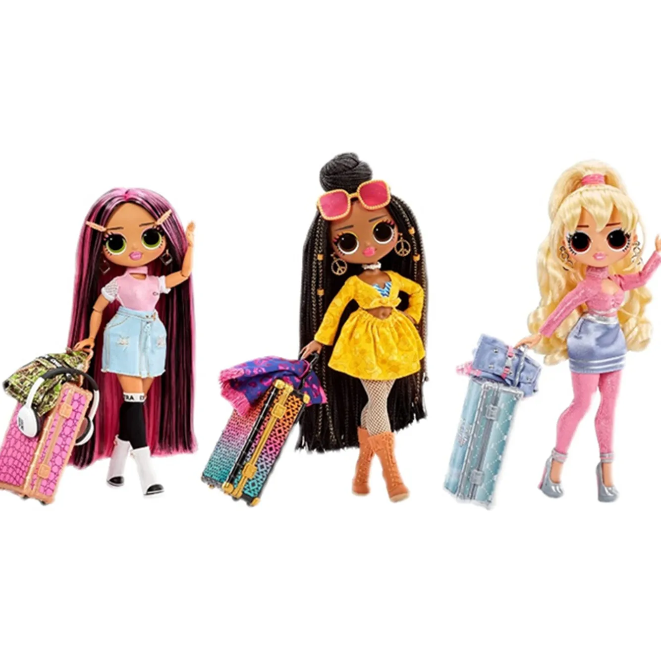 Originale Mga Lol Doll 25Cm Travel Series Citybabe Sunsetting Fil Gur Big Sister Big Eyes Bella Bambola Miglior Regalo