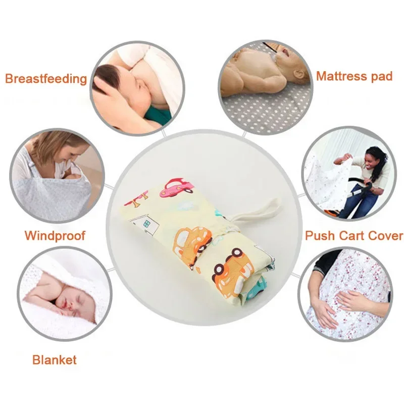 Mother Outing Breastfeeding Cover Baby Feeding Nursing Shawl Adjustable Privacy Apron Multifunctional Outdoor Stroller Blanket