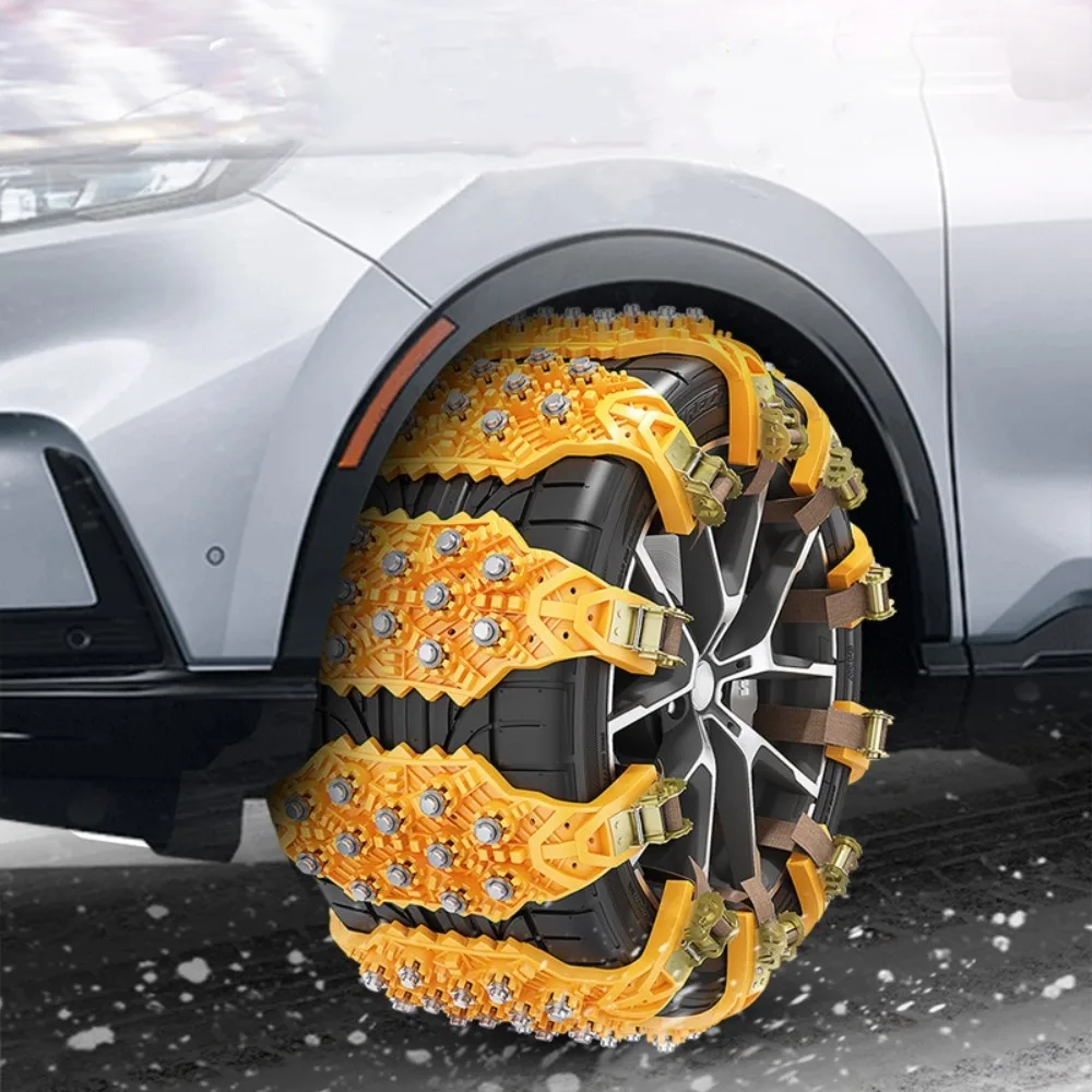 Car Tire Anti-skid Chain Outdoor Snow Emergency Anti-skid Ice Breaking Chain Off Road Accessories