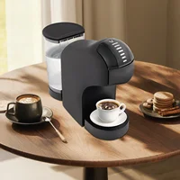 Machine à café à capsules électrique 1400W, cafetière à portion individuelle, compatible avec plusieurs capsules, machine à expresso 15 bars avec réservoir d'eau amovible, machine à café compacte pour la maison, le bureau, le dortoir et les petites cuisines 8