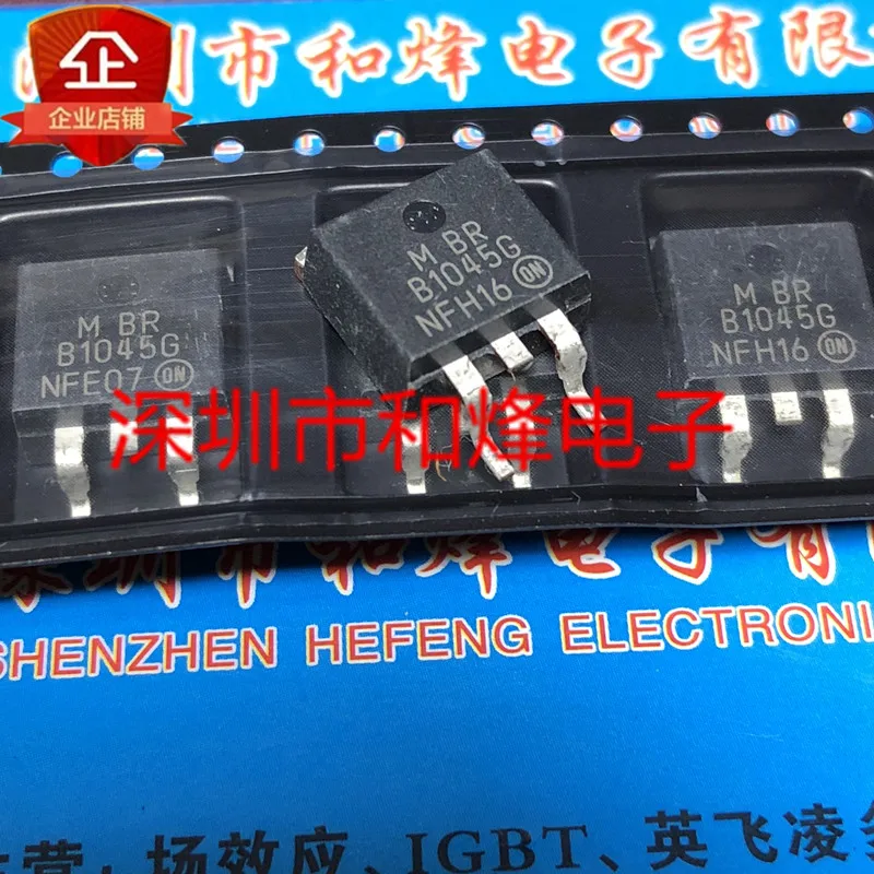 

MBRB1045CTG MBRB1045G New and original TO-263 The patch 45V 10A MOS field effect tube to263