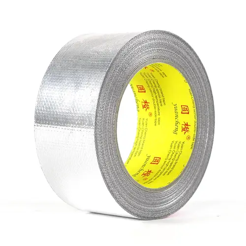 Fiberglass Cloth Aluminum Foil Tape High Temperature Resistant  Waterproof Tape Sun Protection Range Hood Flame Retardant - Image 8