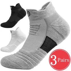 Running Sports Socks Breathable Sock Moisture Wicking Seamless Athletic Socks Long Short Sweat Deodorant Towel Sox Men Socks