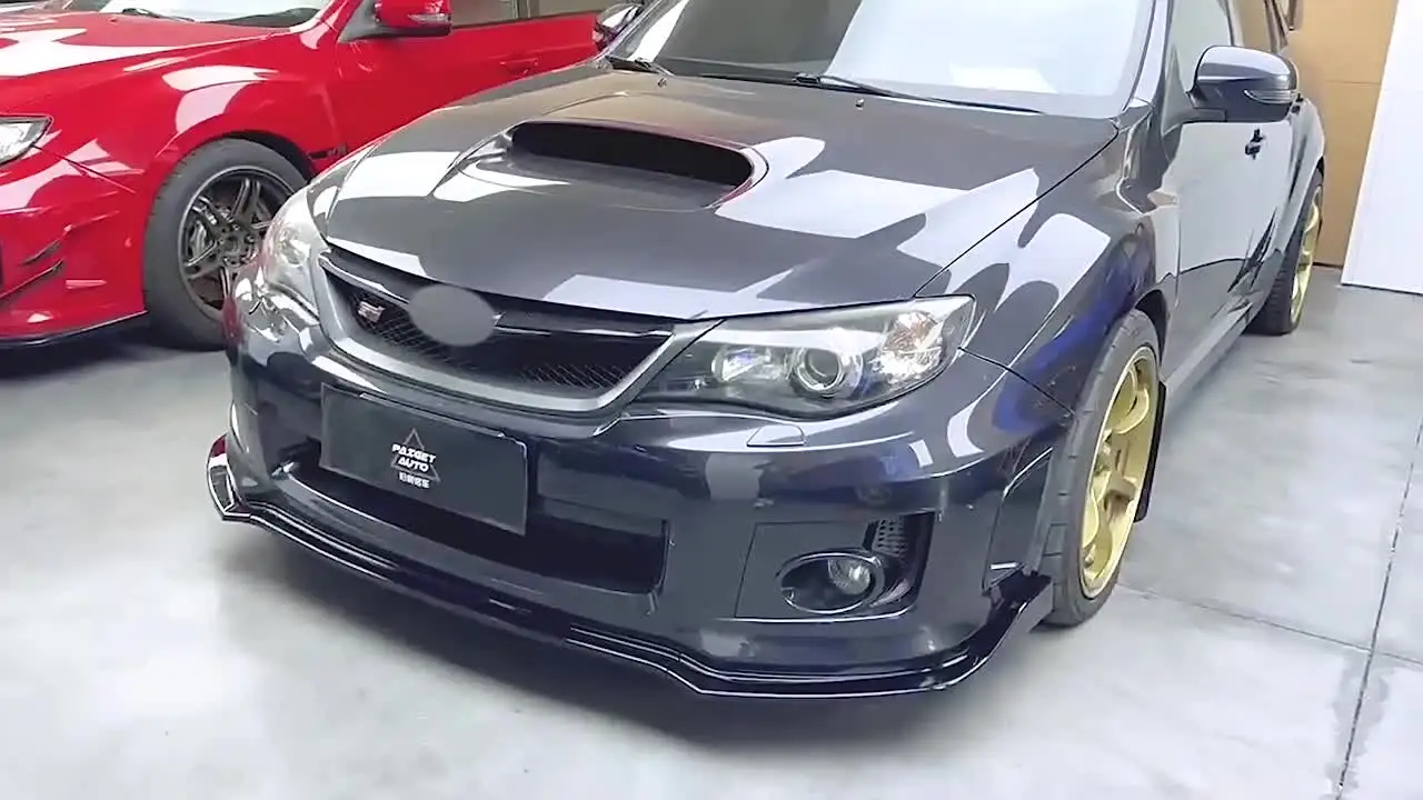 Сплиттер-диффузор для переднего бампера Subaru WRX STI 2011 2012 2013 2014