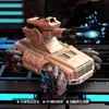 RC Tank Shooting Water Bullets 2.4Ghz Sensing Remote Control Vehicle LED Light Realistic Sounds & Music Spray For Kids Gift 2