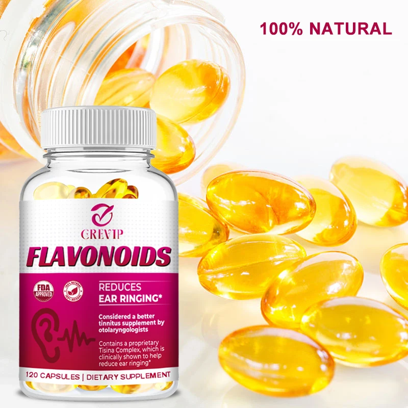 Natural Flavonoids Ear Health Capsules for Tinnitus Relief