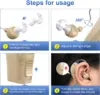 Hearing Aids for Elderly People, Rechargeable Hearing Aids With Noise Reduction, Digital Ear Hearing Aids With Volume Control 5