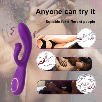 24Modes Simulation Dildo G-Spot Rabbit Vibrator Pussy Clit Massager Female Vagina Masturbators Sex Toys for Adults 18 6