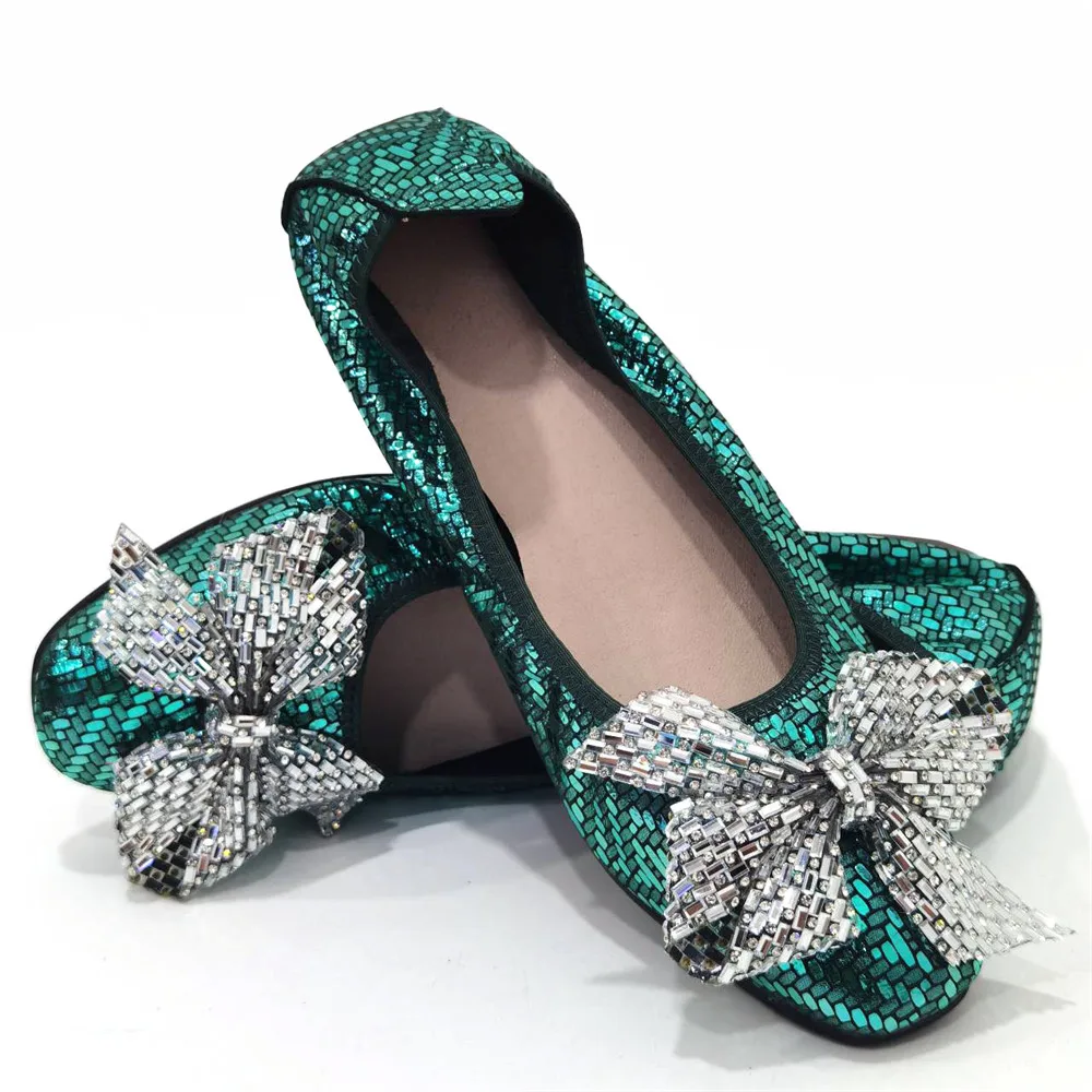

Square Head Party Dance Shoes African Banana Shoes for Ladies Girls Soft Roll Up Flat Shoes for Woman Chunky Chic Female Flats