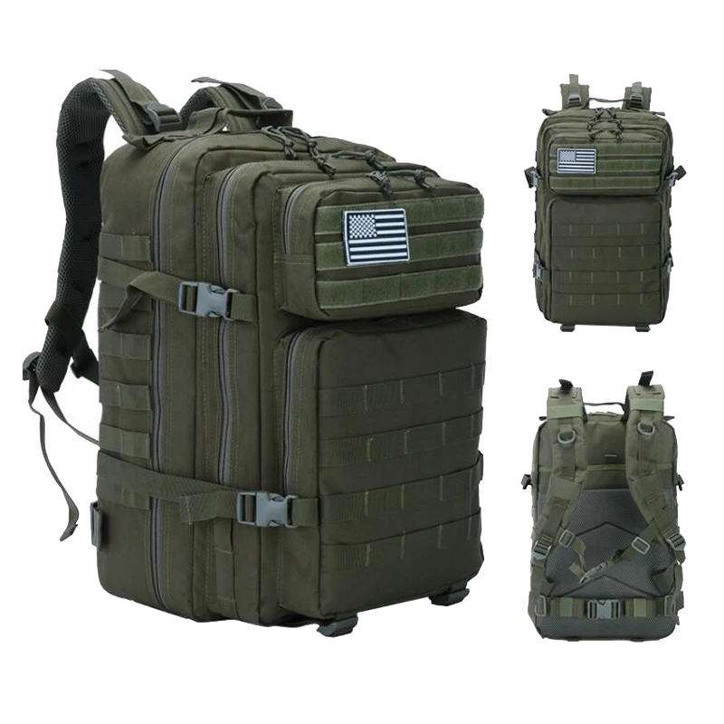 

Men's tactical backpack 50L/30L camouflage military bag Molle military waterproof camping hunting backpack hiking sports bag