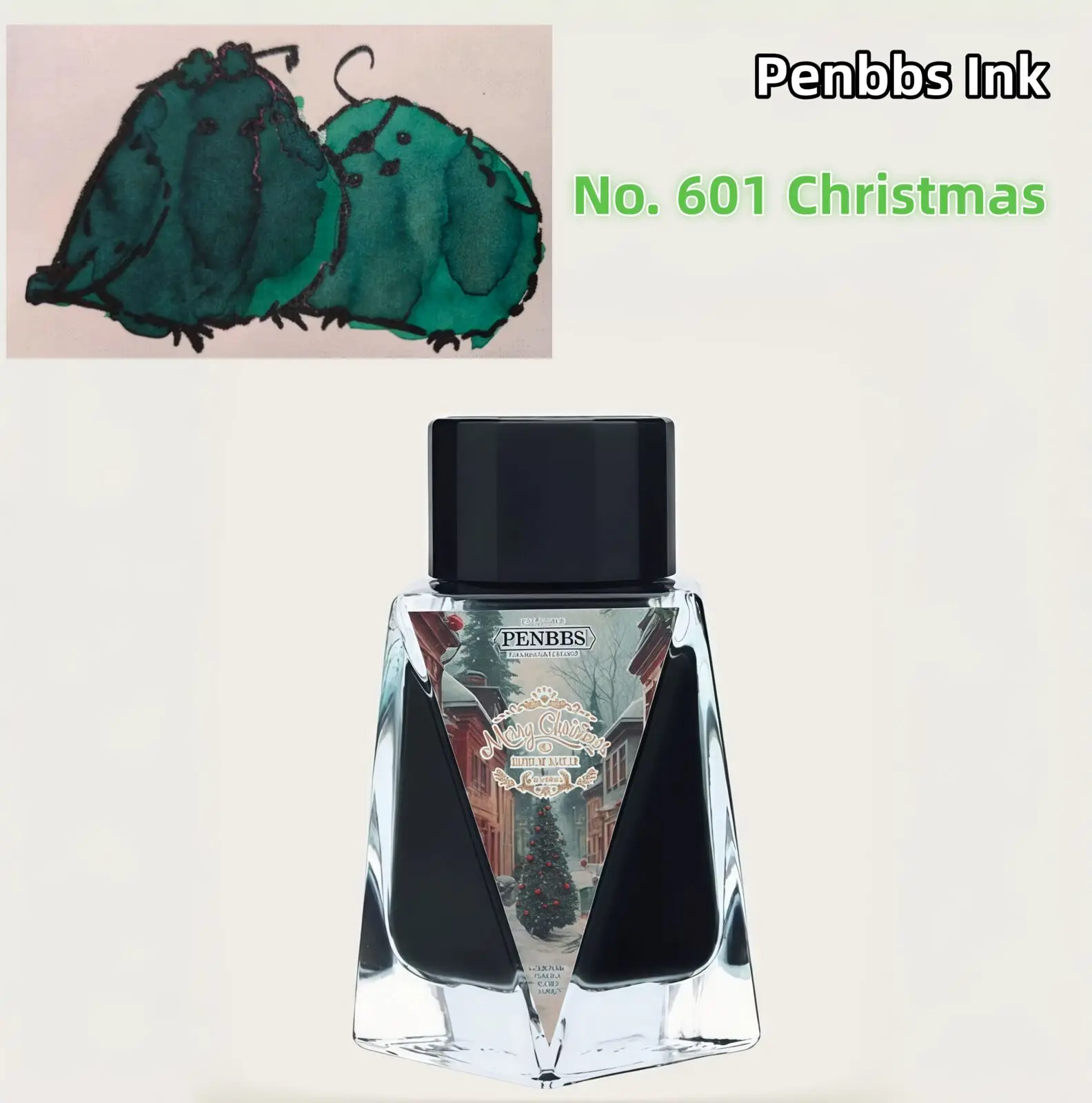 펜비즈 잉크 번호. 579 준이, 와인 레드 컬러 만년필 잉크 30ml
