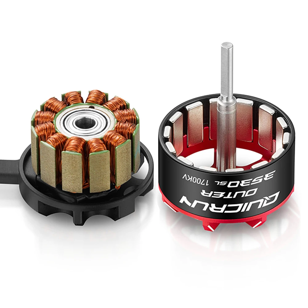 Hobbywing Quicrun WP 10BL80 80A ESC + Moteur 3530SL 1700/2200KV Combo