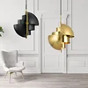 Danish Design Iron Pendant Lights Dining Room Post Modern Gubi Hanging Lamp for Bedroom Kitchen Home Decor LED Lighting Fixtures 2