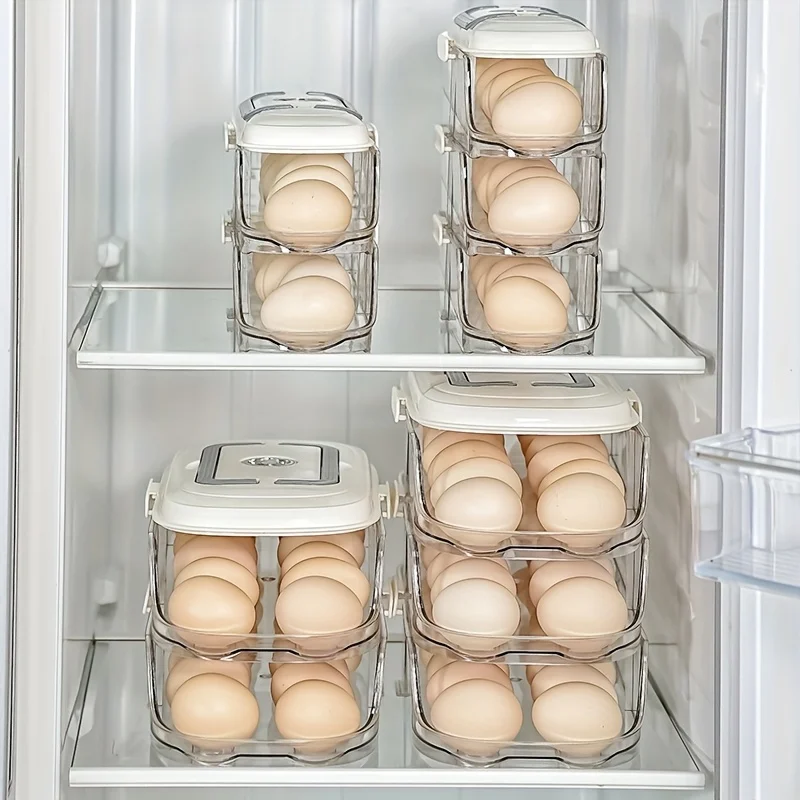Rolling Egg Storage Rack 5