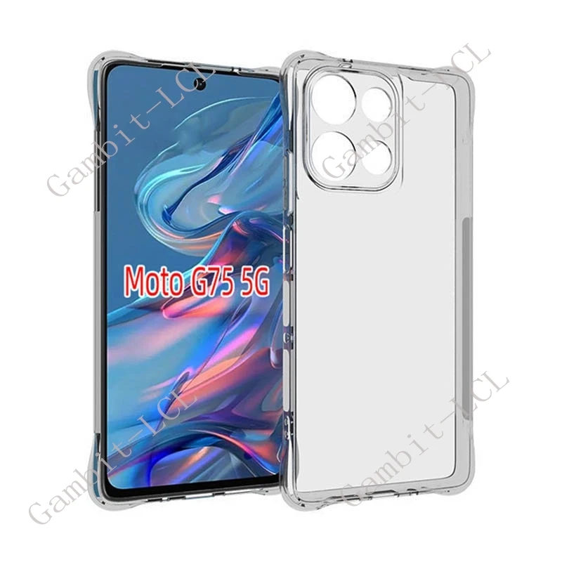 Durable Shockproof Anti-Fall TPU Back Case - Enhanced Protection Cover
