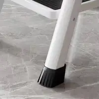 Compact Indoor Thickening Kitchen Step Stools Foldable Attic Roof Step Ladders Agility White Escalera Plegable Home Furniture 5