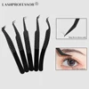 Precise Tip  False Lash Tweezers For Eyelash Extension Clip Mega Volume Mink Lashes Make Fans Boot isolation Artist Makeup Tools 1