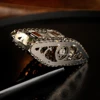 Steel demon gear mechanical drive tank metal puzzle difficult DIY assembling model spring power 4