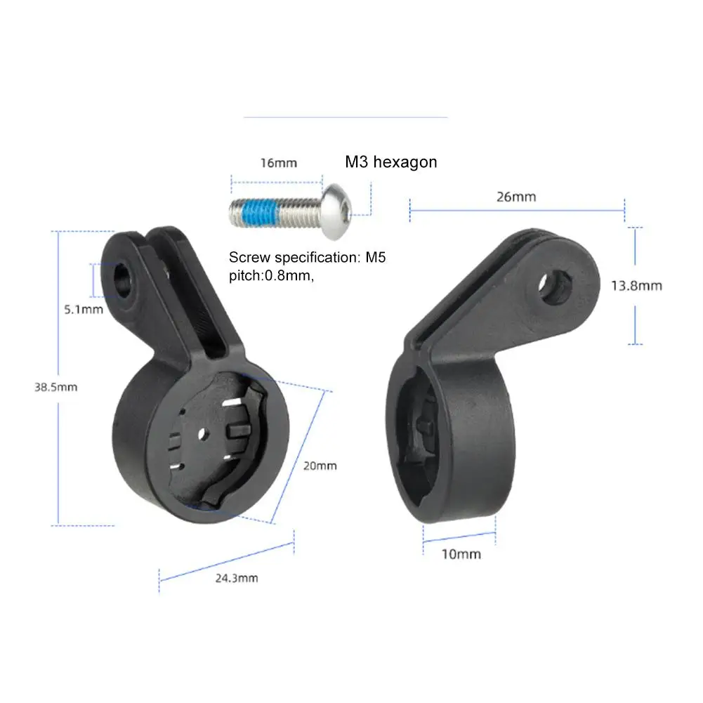 Description Picture 2 of itemBicycle Seat Post Rear Light Bracket Bike Seat Rail Mount Bracket Saddle For Magicshine RN120 LEDMagene L508 Lamp Stand