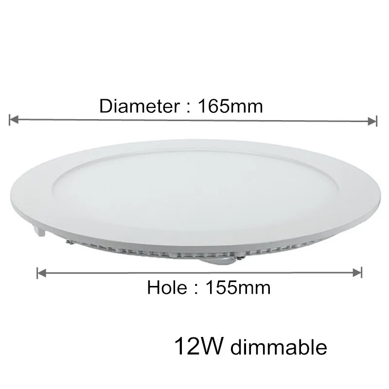 12W dimmable