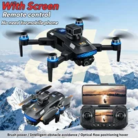 Genuine M6 Drone 4K 8K Professional HD Camera Drones 5G WIFI FPV Video 4k UAV With screen Remote control RC Quadcopter Dron gift