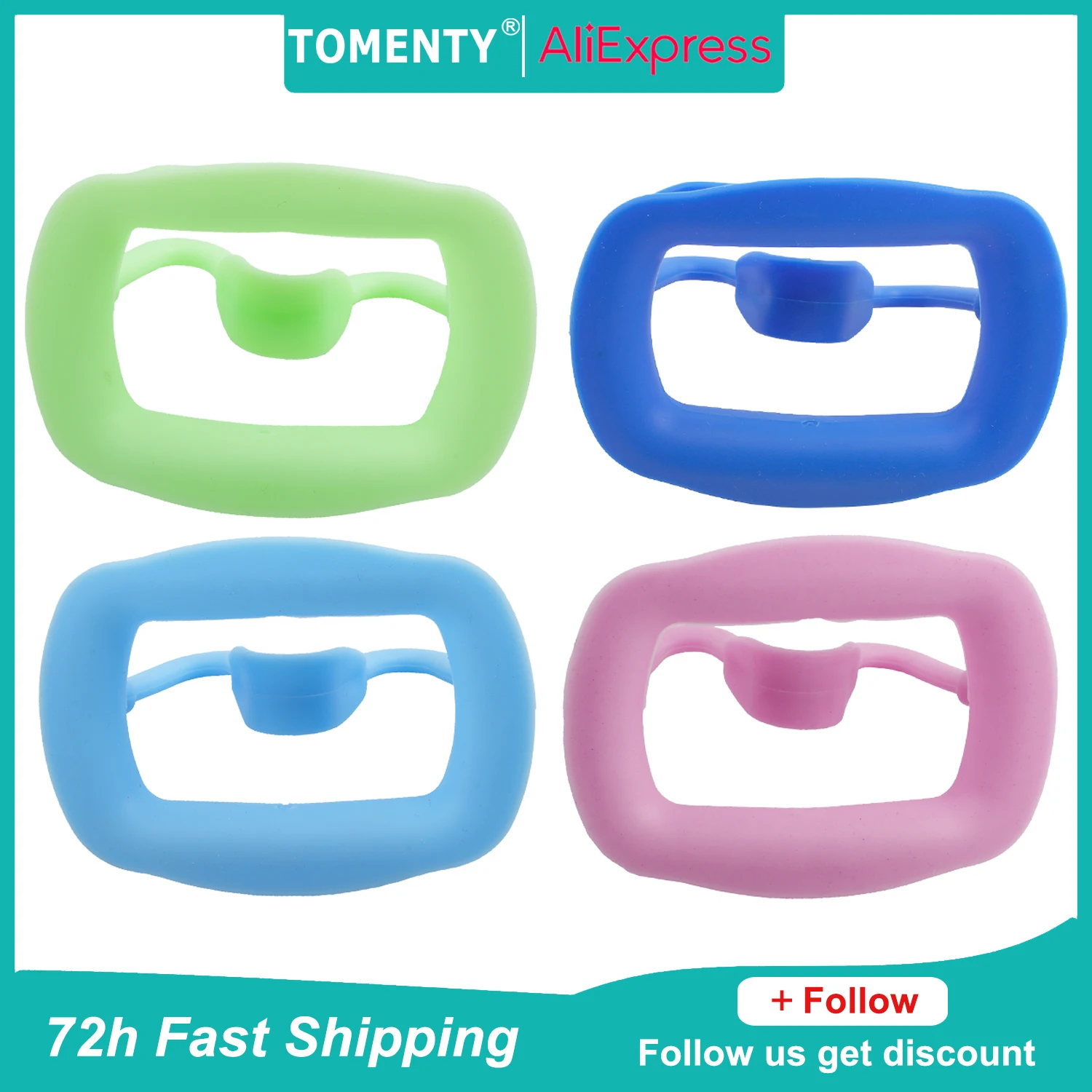 

1PC TOMENTY Silicone Mouth Opener Dental Orthodontic Cheek Retracor Tooth Intraoral Lip Cheek Retractor Soft Silicone Oral Care