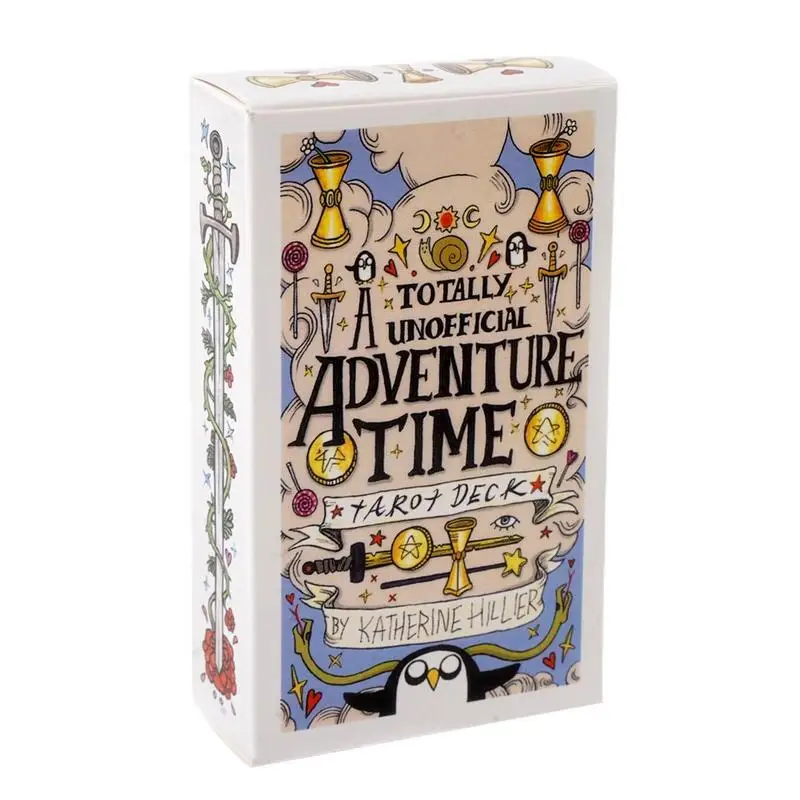 

Adventure Tarot Deck 2023 The Adventure Tarot Travel Version Pocket Size 10.5cmx6.5cm Board Game Cards For Beginners Dropship