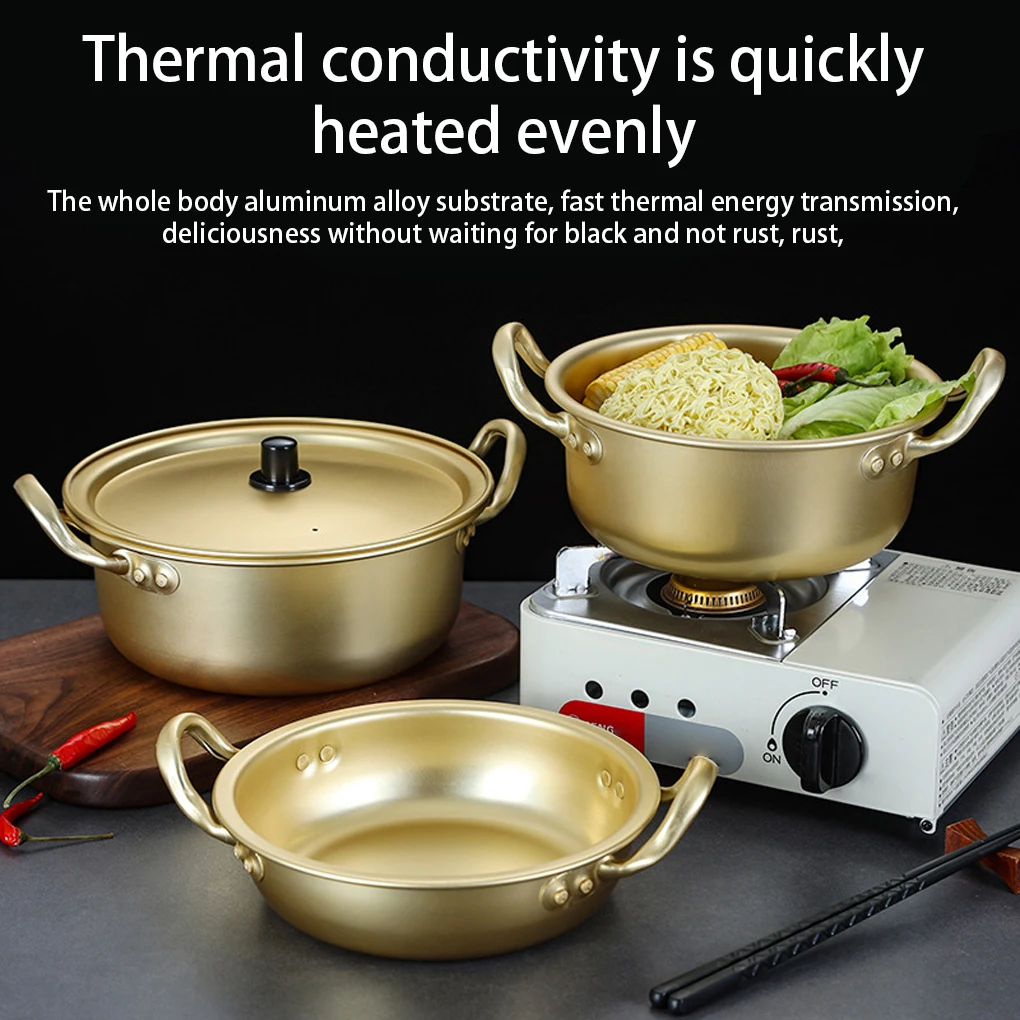 Noddle Spaghetti Vegetable Pot Aluminum Cooker Picnicking Cooking Tool
