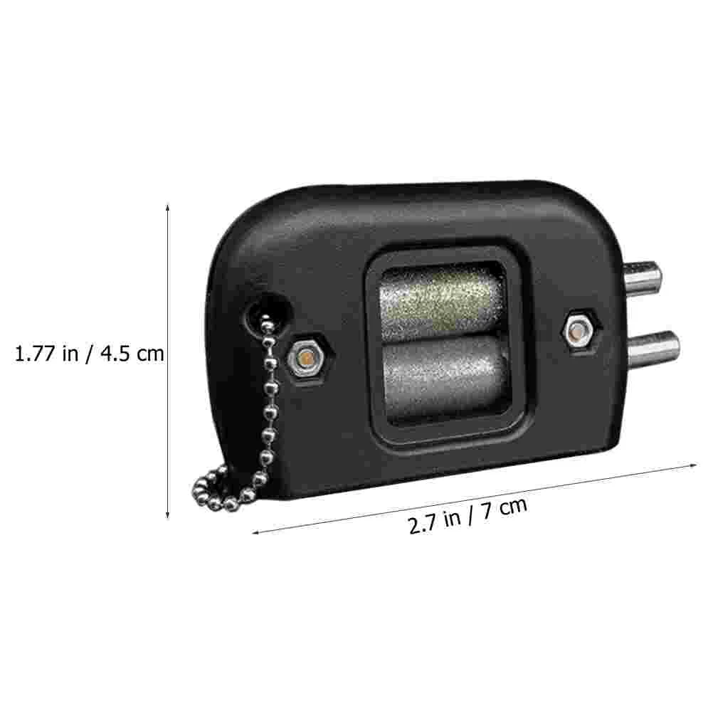1Pc Black Skate Blades Sharpener Professional Grindstone Ice Shoe Conditioner Diamond Small Grinder Hockey Skate Supply Team