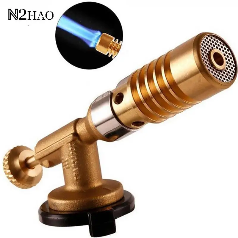 High Temperature Brass Welding Torch Mapp Gas Turbo Torch Brazing