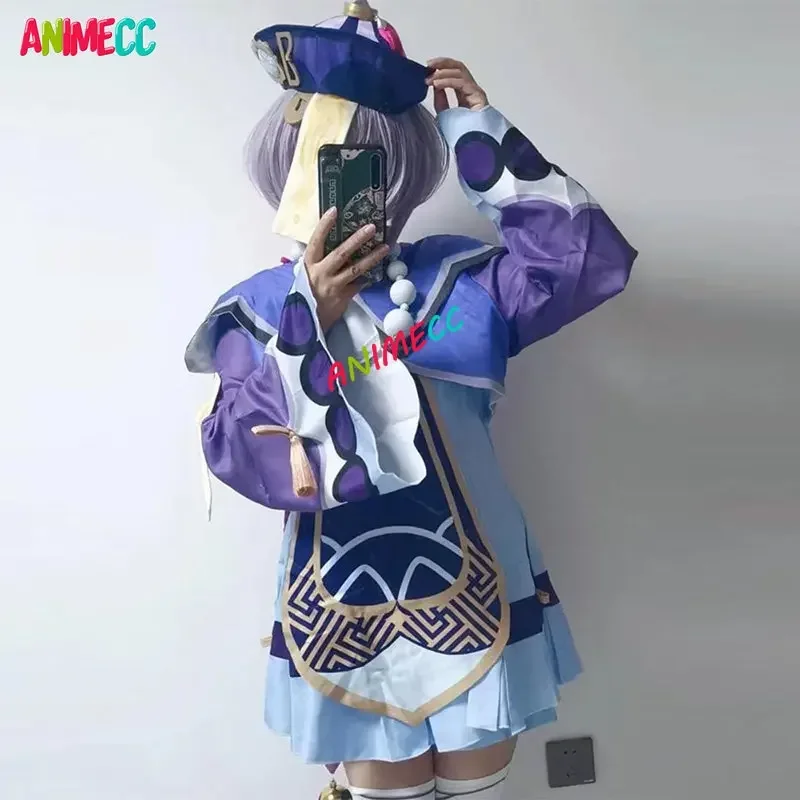 ANIMECC w magazynie S-XL Qiqi Genshin Impact przebranie na