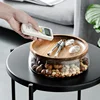 Creative Wooden Cake Pan Food Storage Box with Glass Lid Kitchen Fruit Cake Dessert Nuts Snack Kitchen Storage Box 1