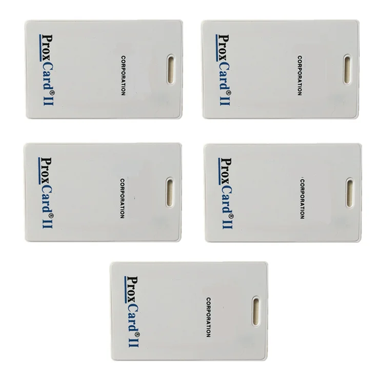 125khz Smart Card 1326 PROX II Clamshell Keycards 26 Bit Rewritable RFID Proximity Thick Card