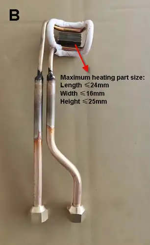 Opening U-Shaped Copper Induction Heating Coil Metalworking Welding Brazing Metalworking Heating Head for Industrial Use - Image 15