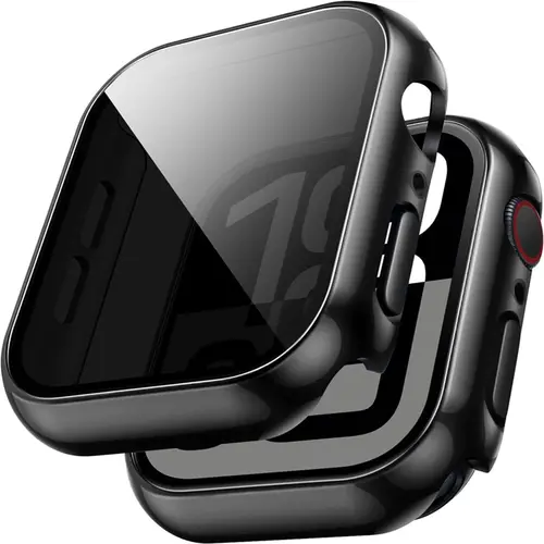 Glass+Cover For Apple Watch case 46mm 44mm 40mm 41mm 45mm 49mm 42mm Screen Protector iWatch serie Ultra 9 8 7 6 SE 5 10 42/46mm
