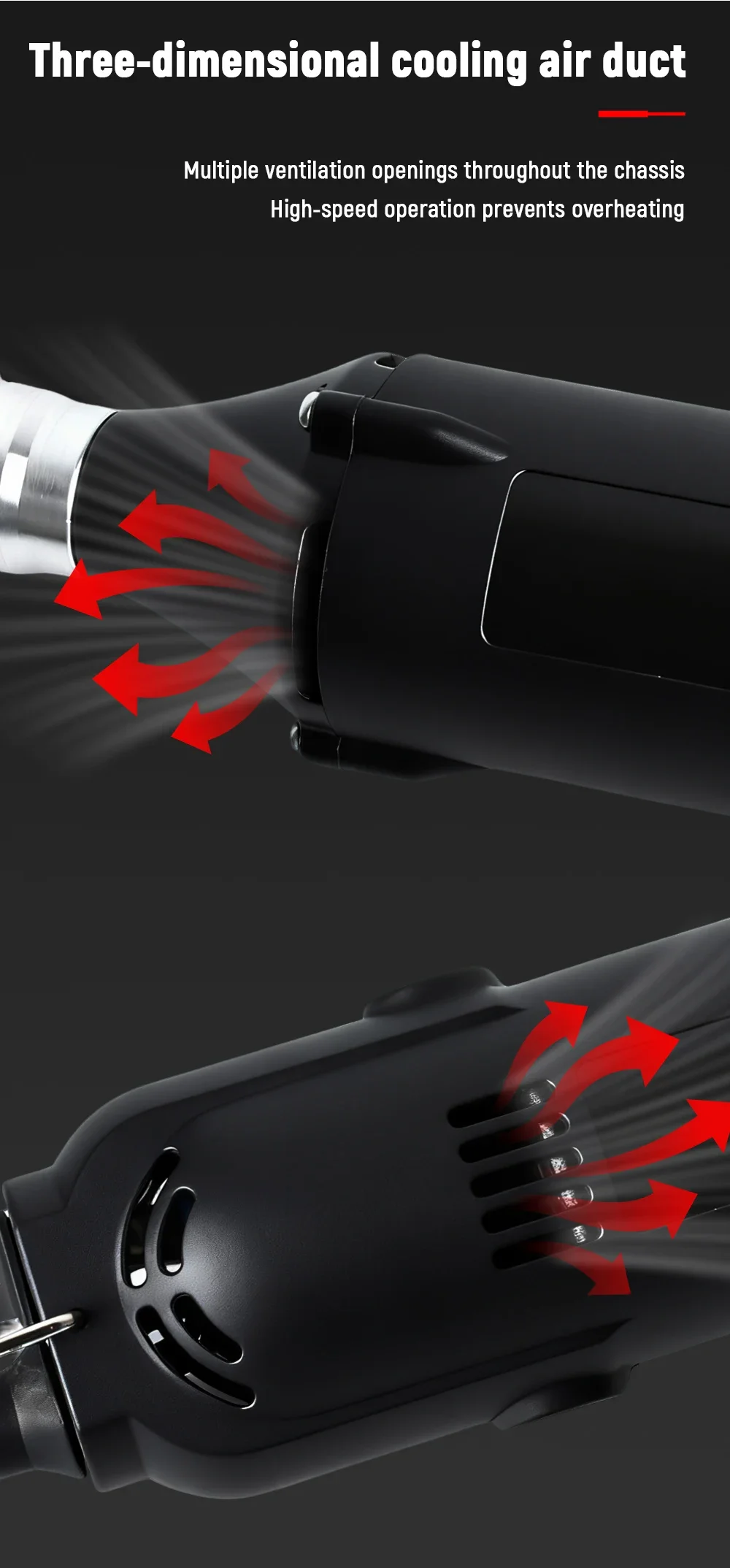 Mini 90° Right Angle Grinder 550W Electric Handheld Die Grinder for Tile Cutting