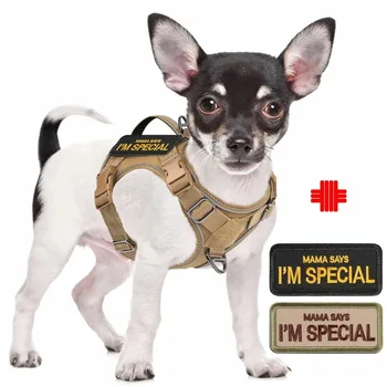 Tactical Small Dog Harness Vest 1